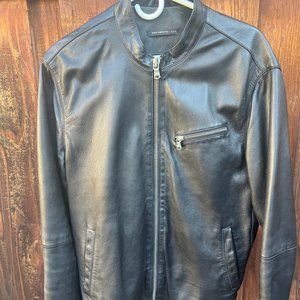 John Varvatos Lambskin Jacket Size Large